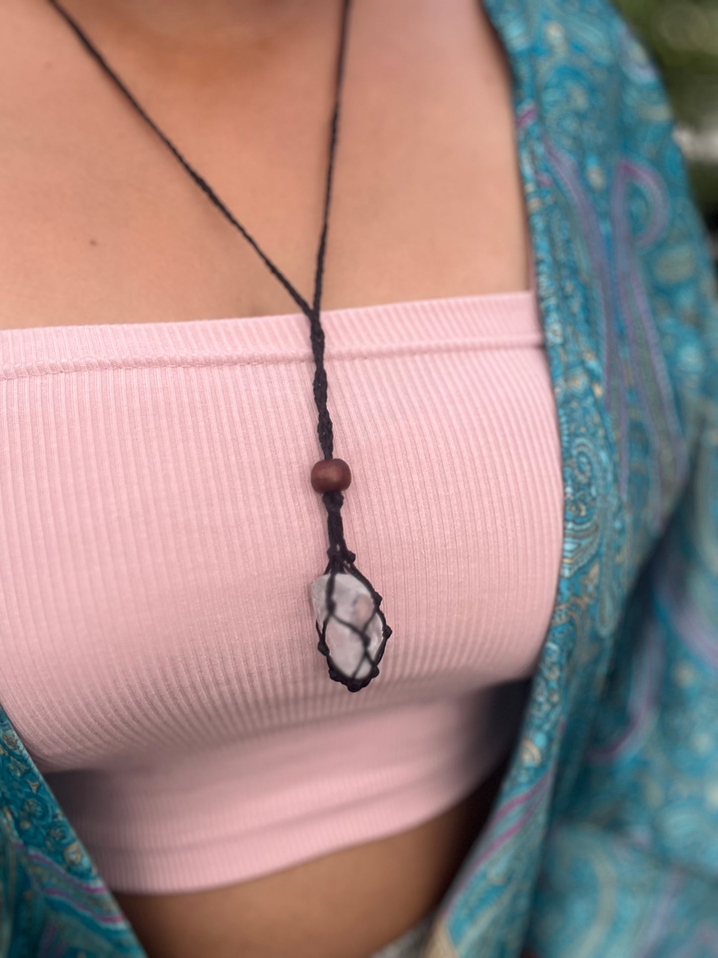 Bohemian Gemstone Necklace