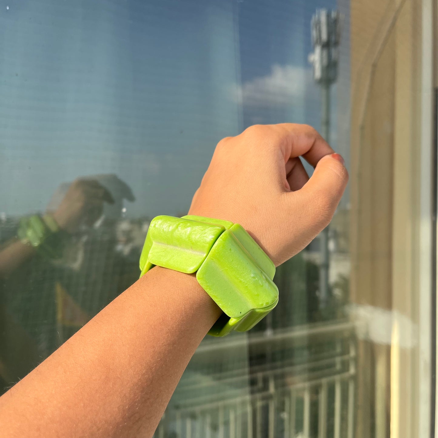 Vintage Acrylic Bracelet