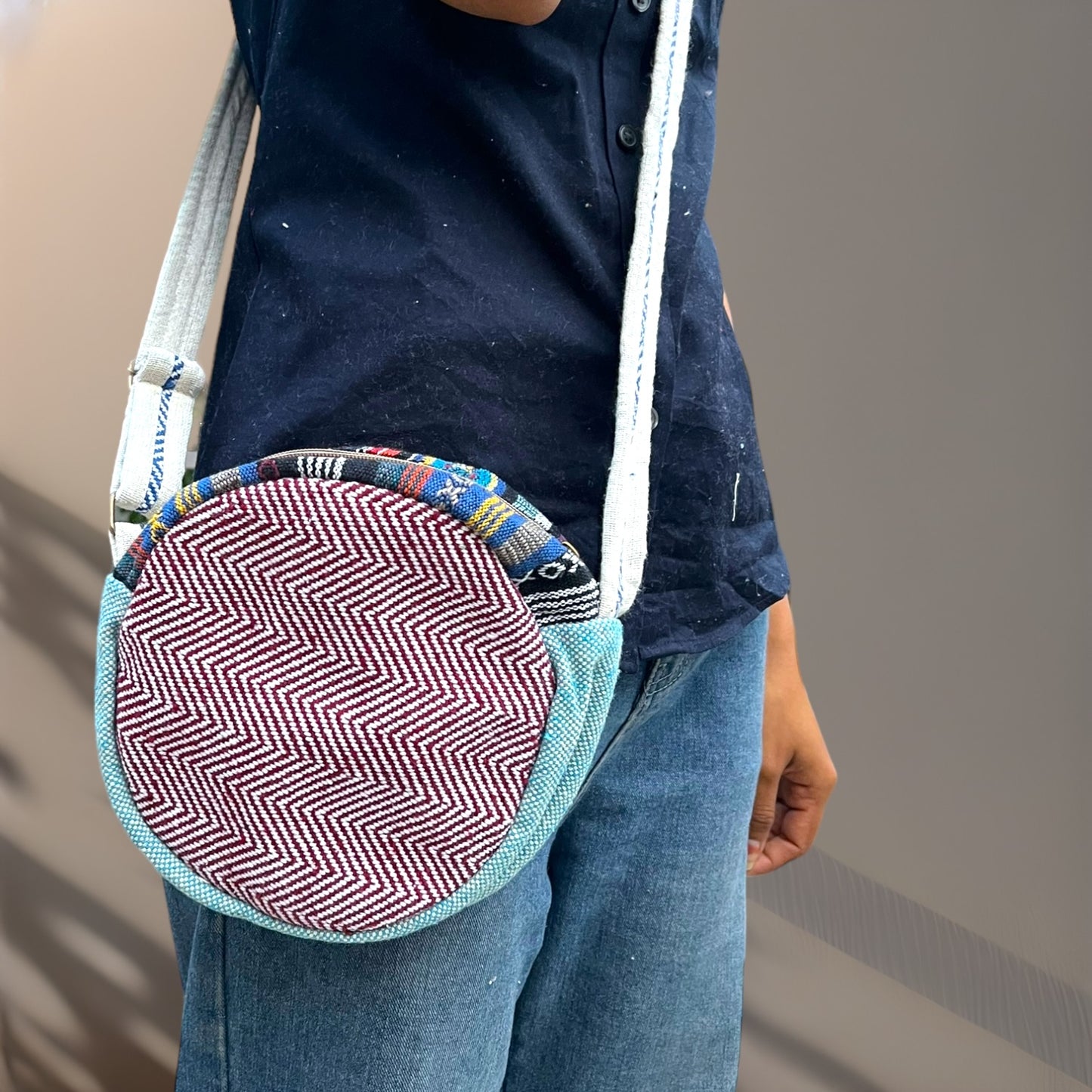 Round Sling Bag