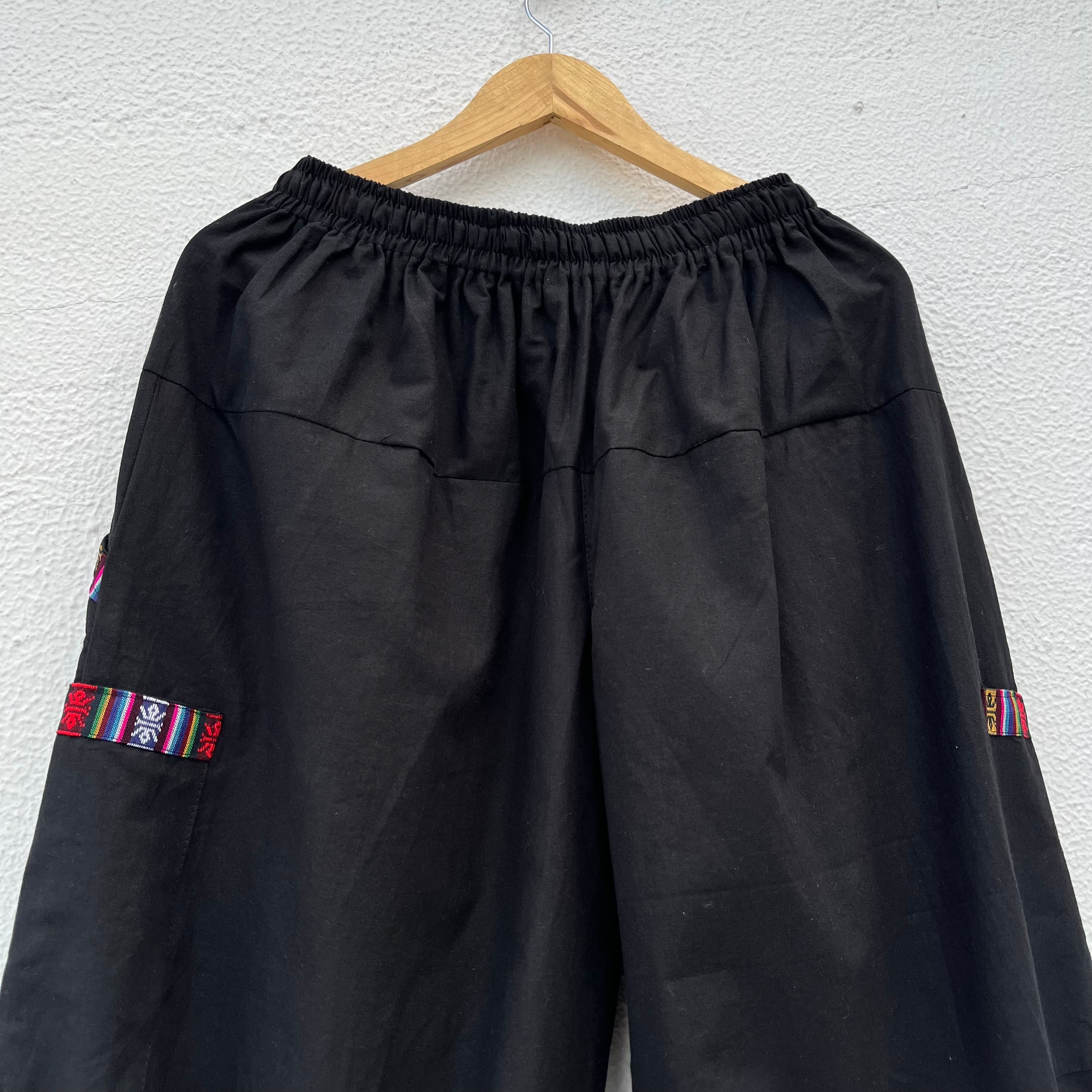 Pahadi Baggy Pants - Black