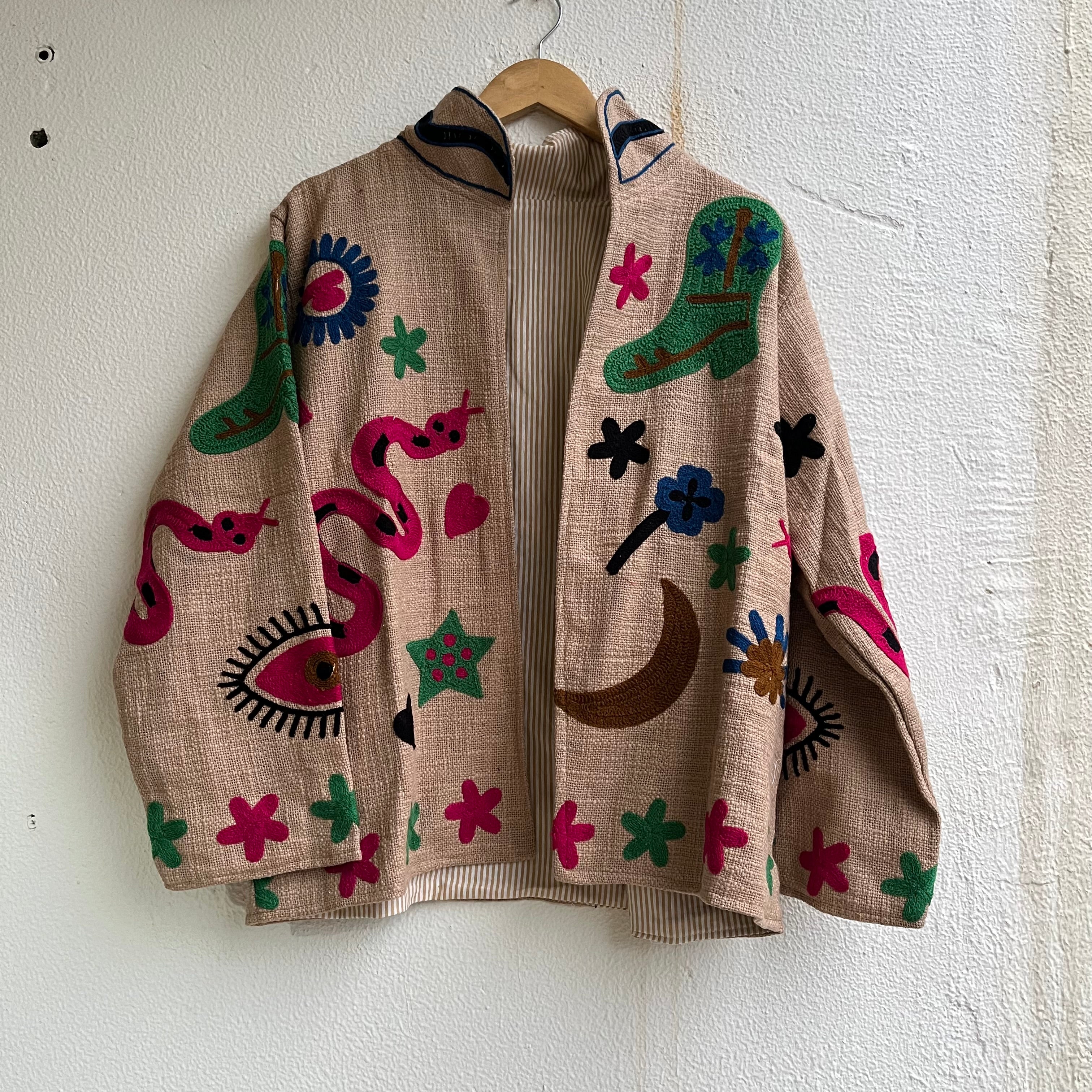 Jaipuri Thread Cotton Jacket