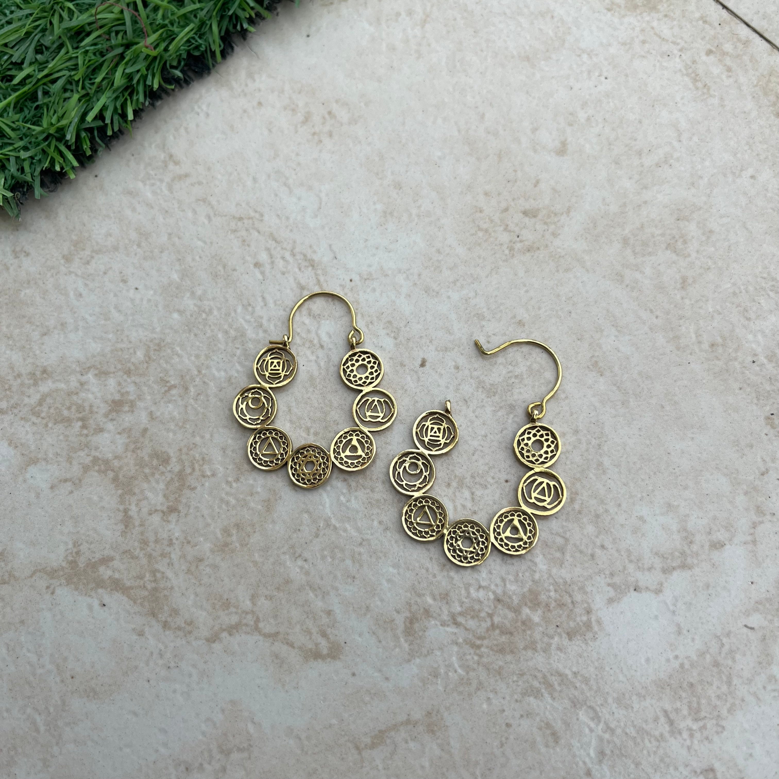 7 Chakra Earrings