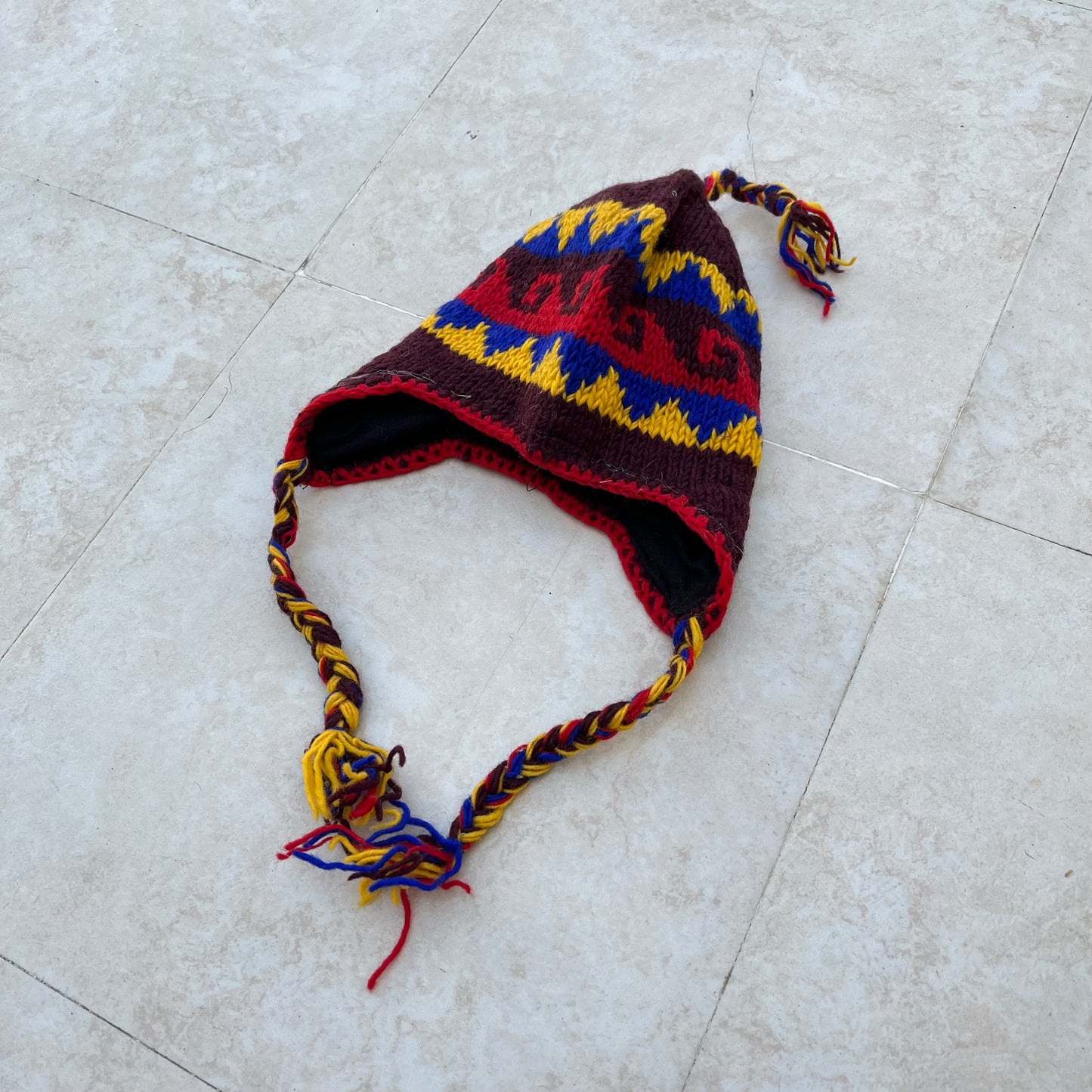 Winter Cap with braids