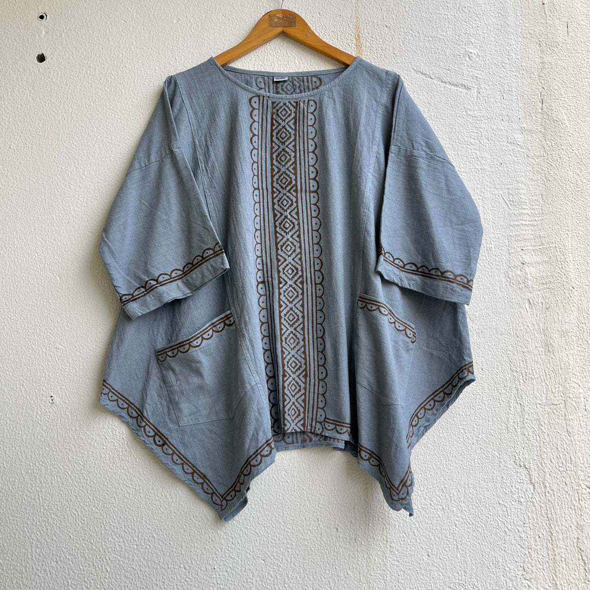 Bairan Cotton Top- Grey