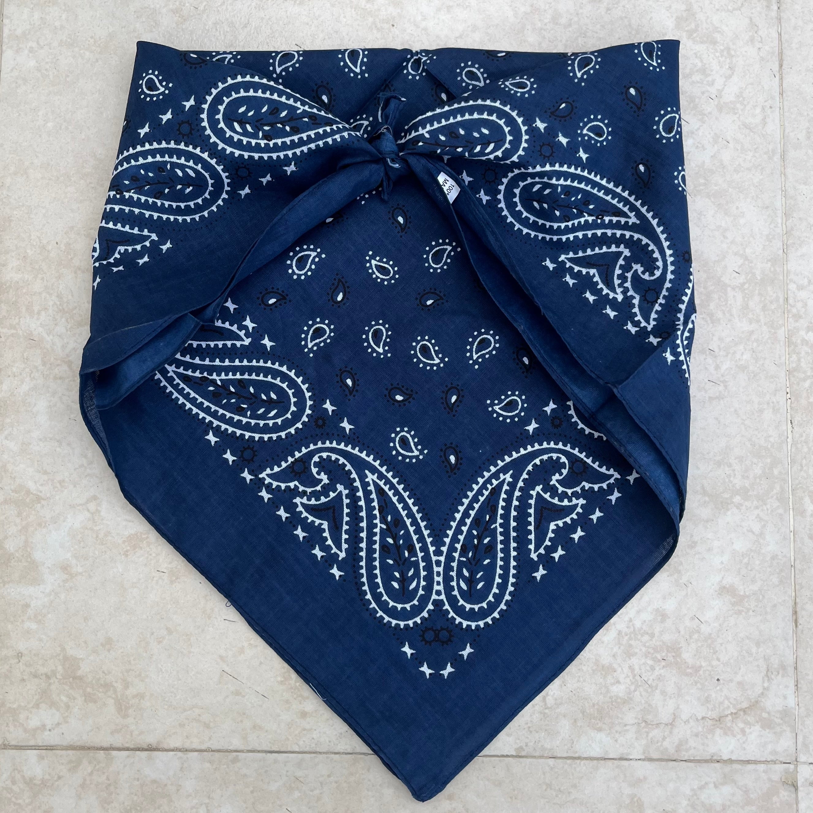 Bandana : Navy Blue