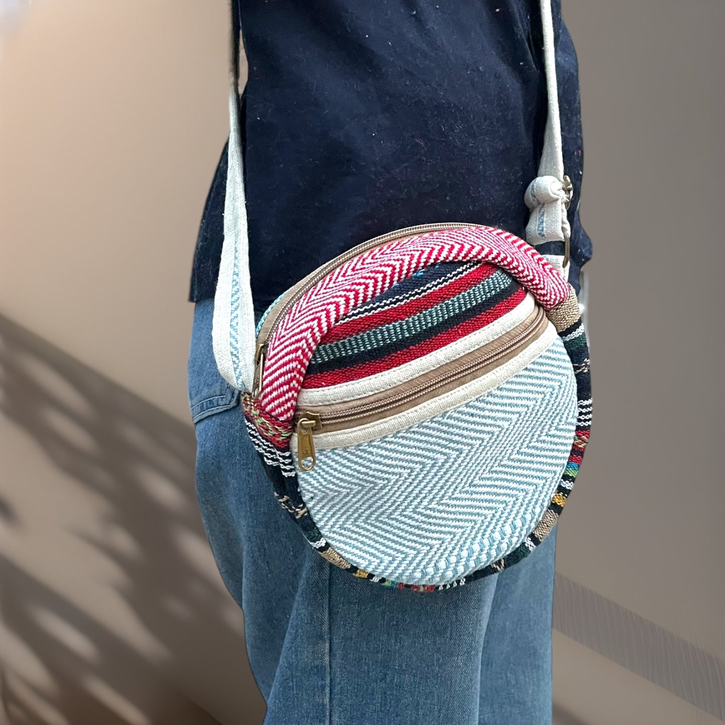 Round Sling Bag