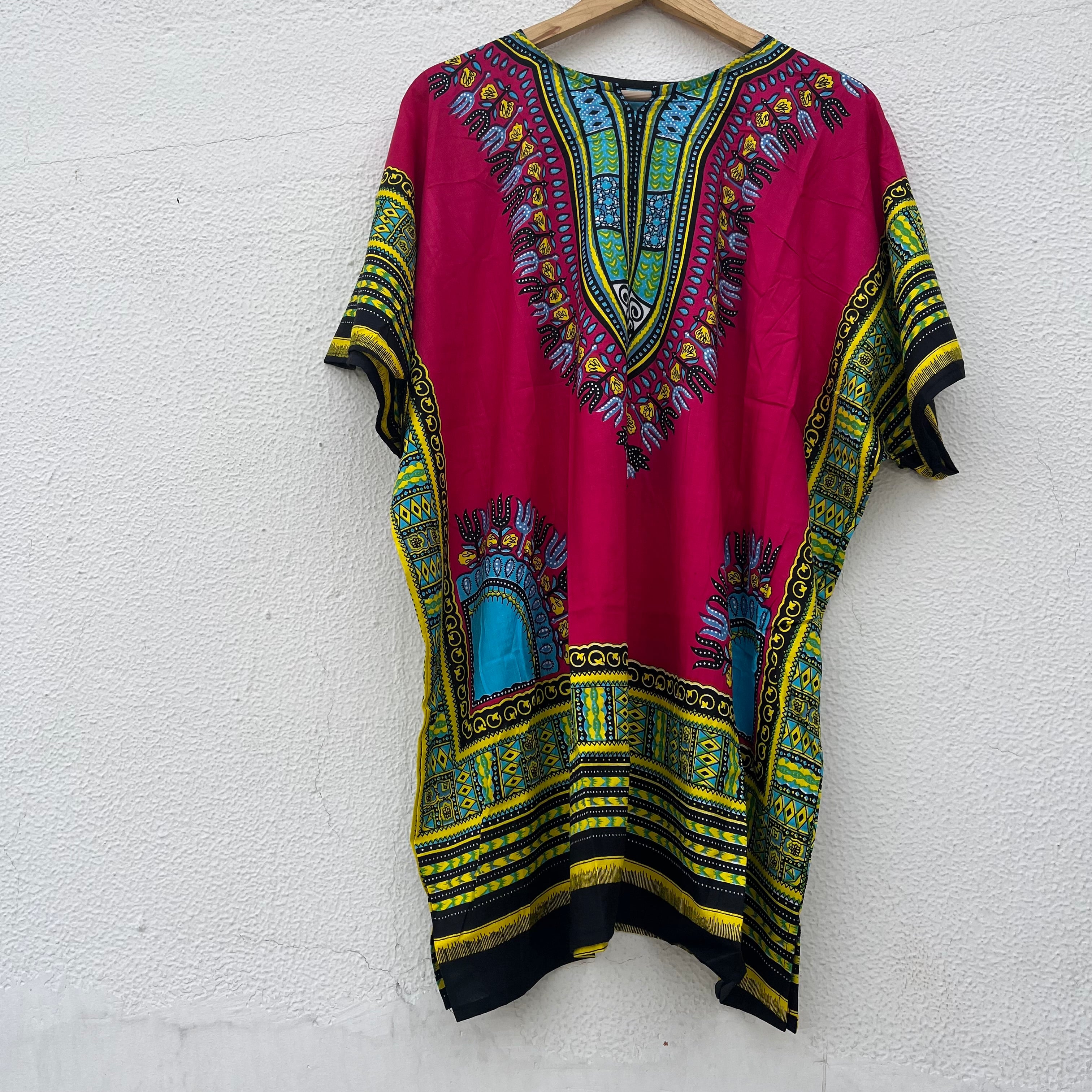 Dashiki Shirt - Pink