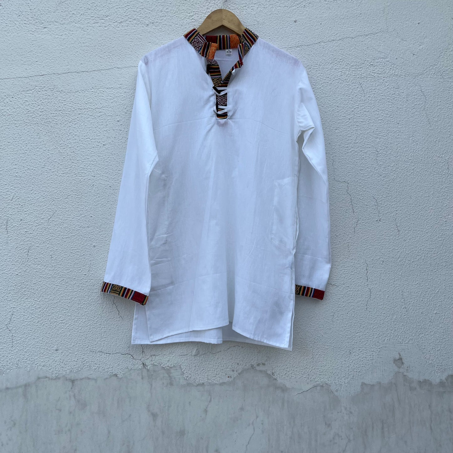 Nepali Kurta - White