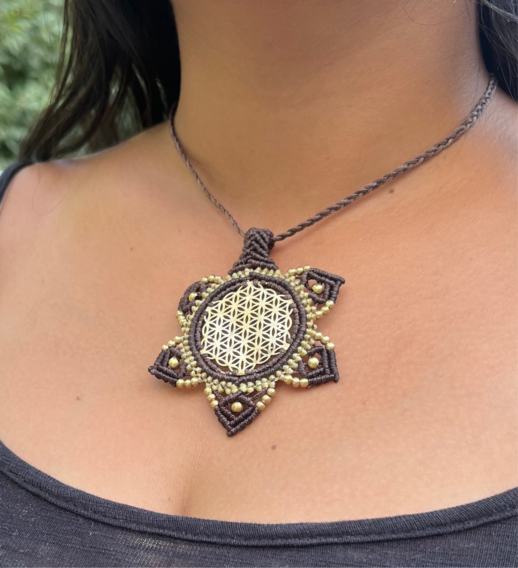 Set of 3 Macrame Necklace