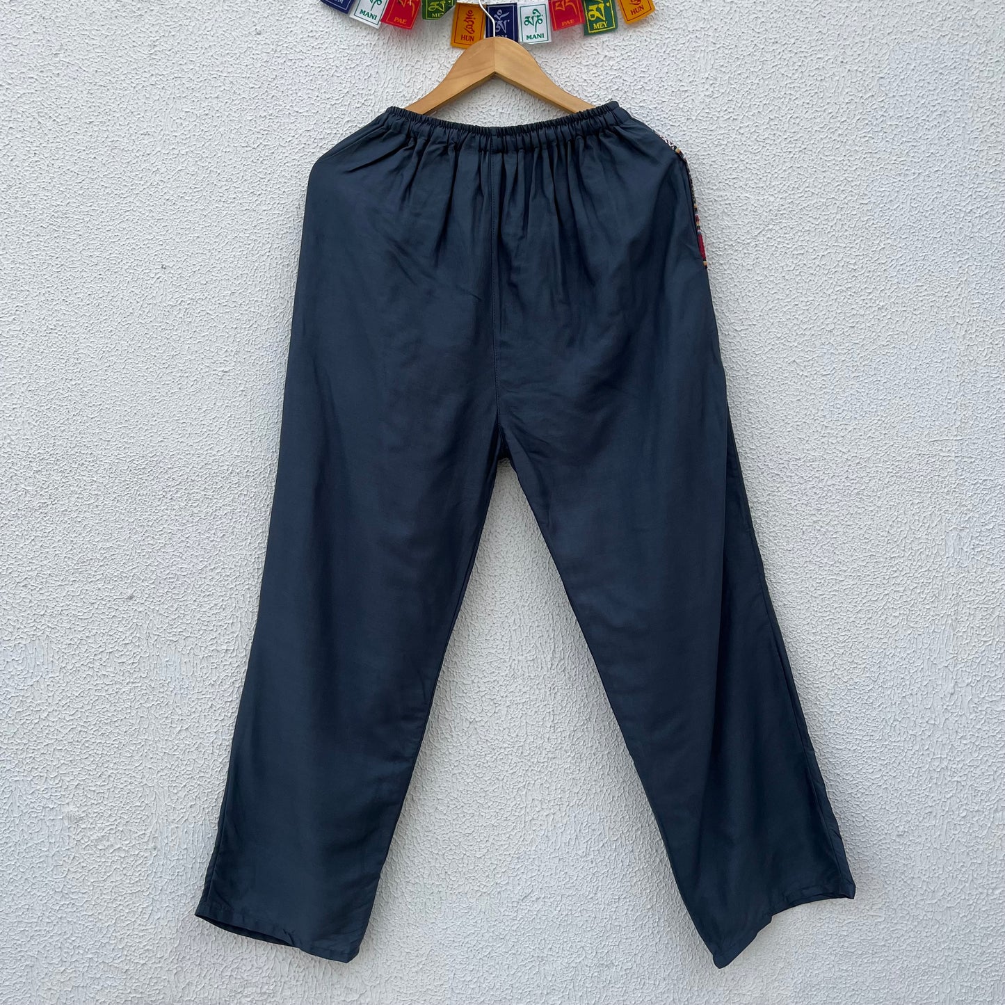 7 Chakra Pants - Grey (Multicolour)