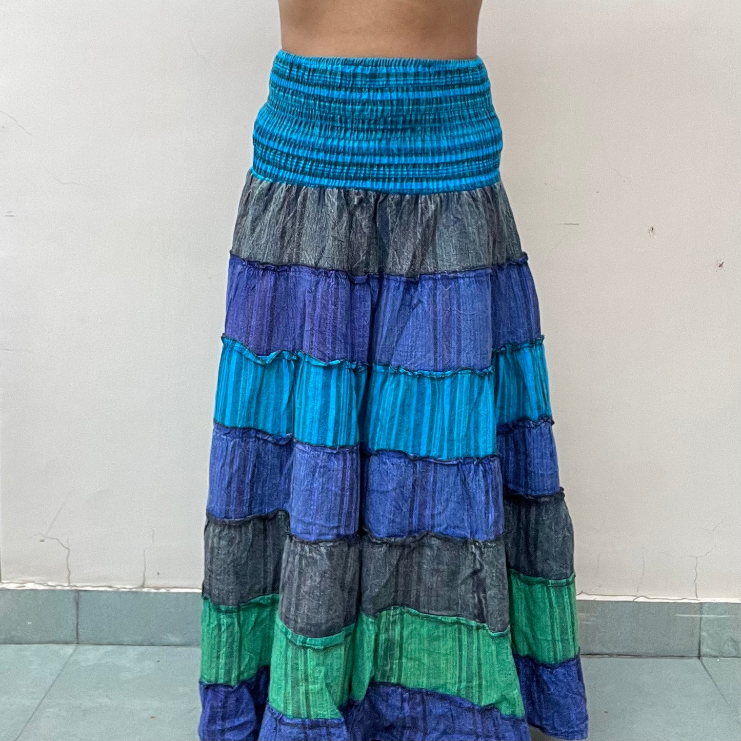 Boho Skirt - Sea