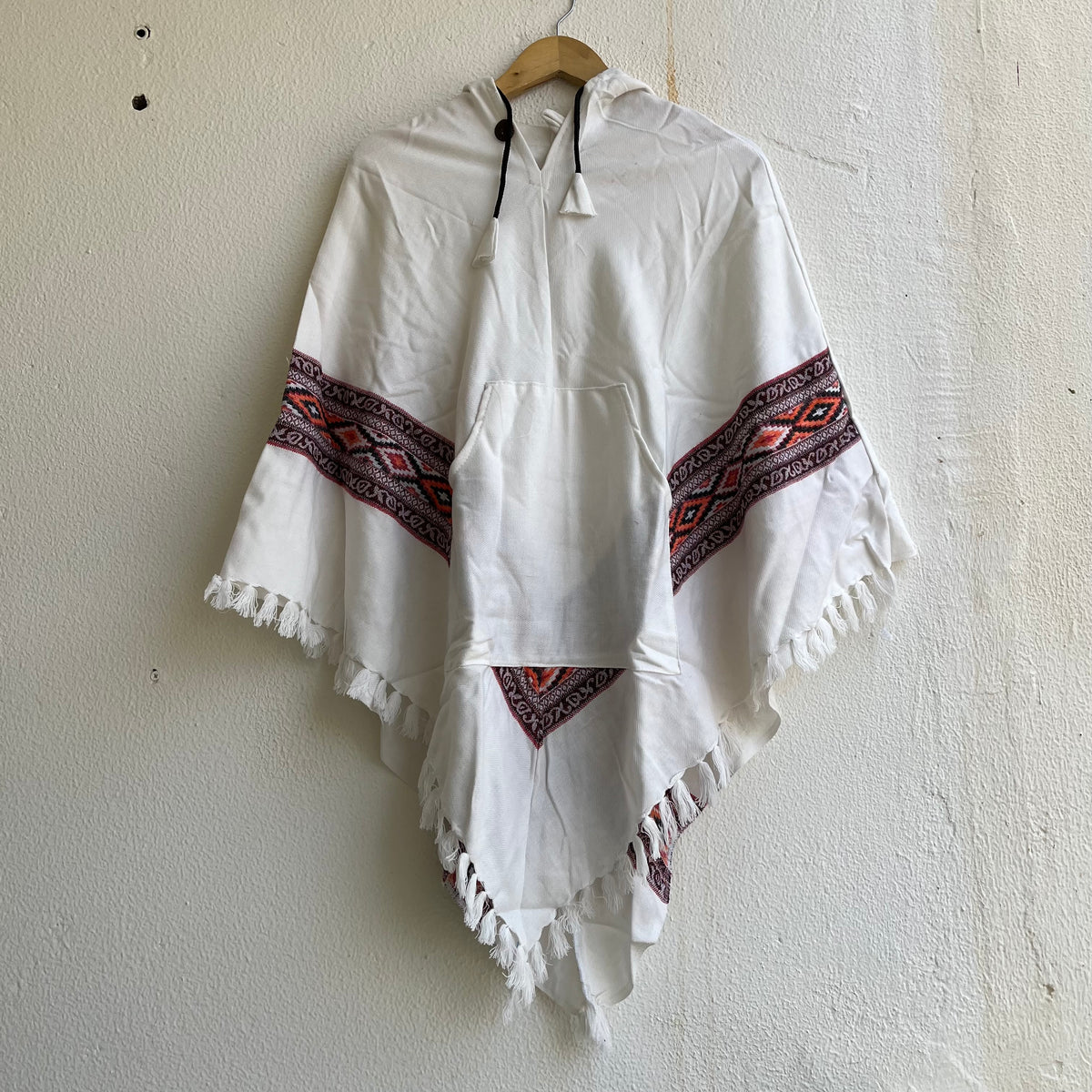 Woollen Pahadi Poncho -