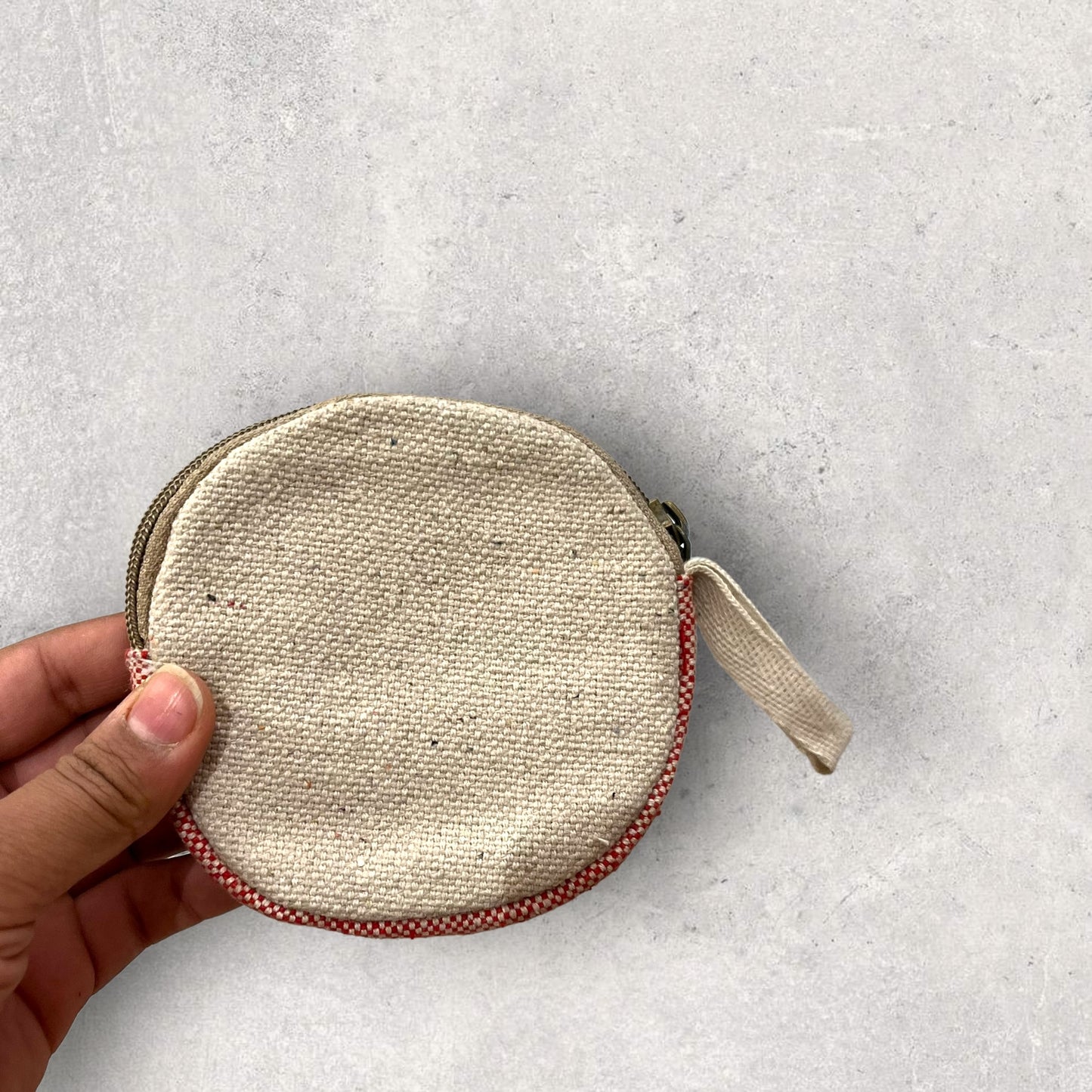 Mini Hemp Pouch (Round)