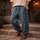 Moksha Cotton Pant- Dusty Teal