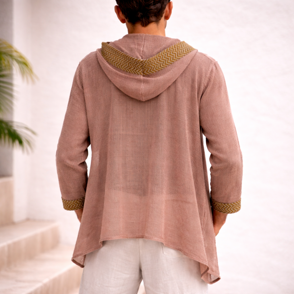 Kabira Cotton Shrug - Light Sand