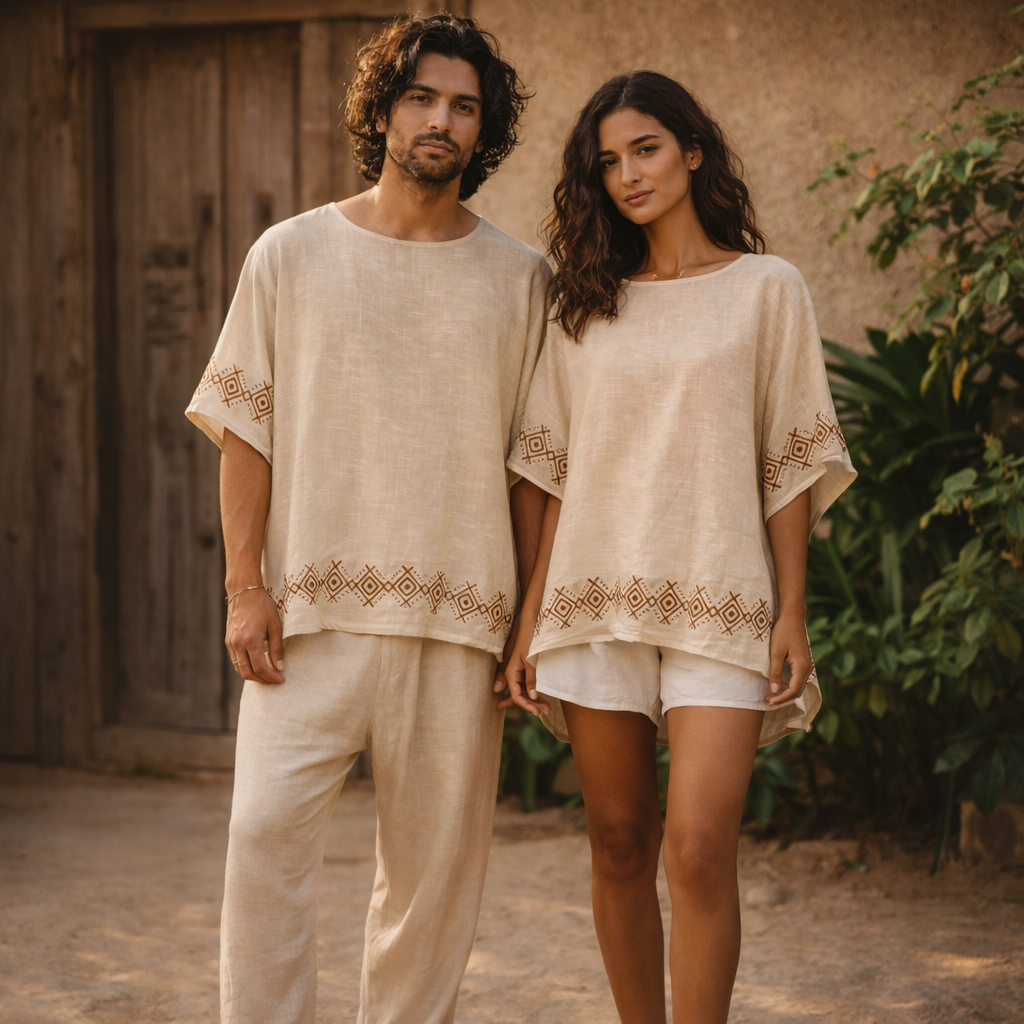 Aawara Cotton Top- Warm Cream