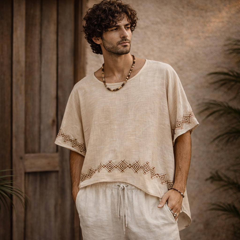 Aawara Cotton Top- Warm Cream