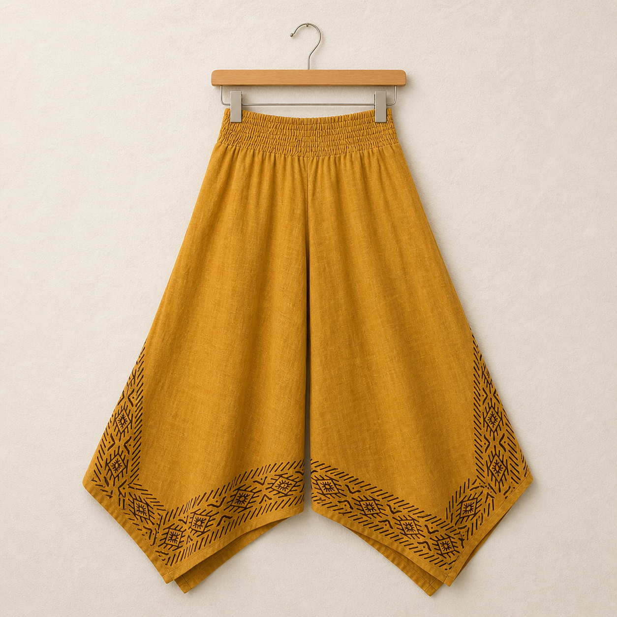 MiMi Cotton Co-ord Set - Mustard