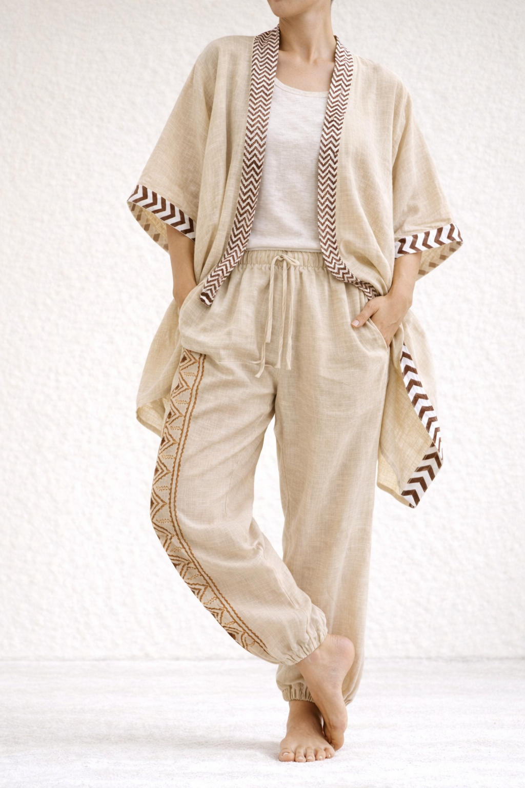 Combo Set - Karwan Shrug - Moksha Pant