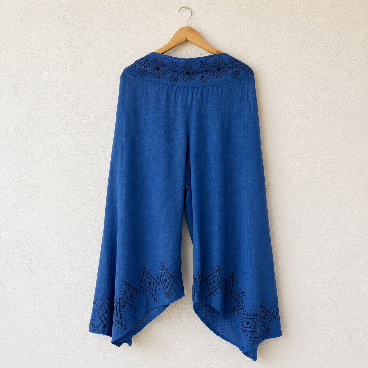 Radha Cotton Pants - Ink Blue