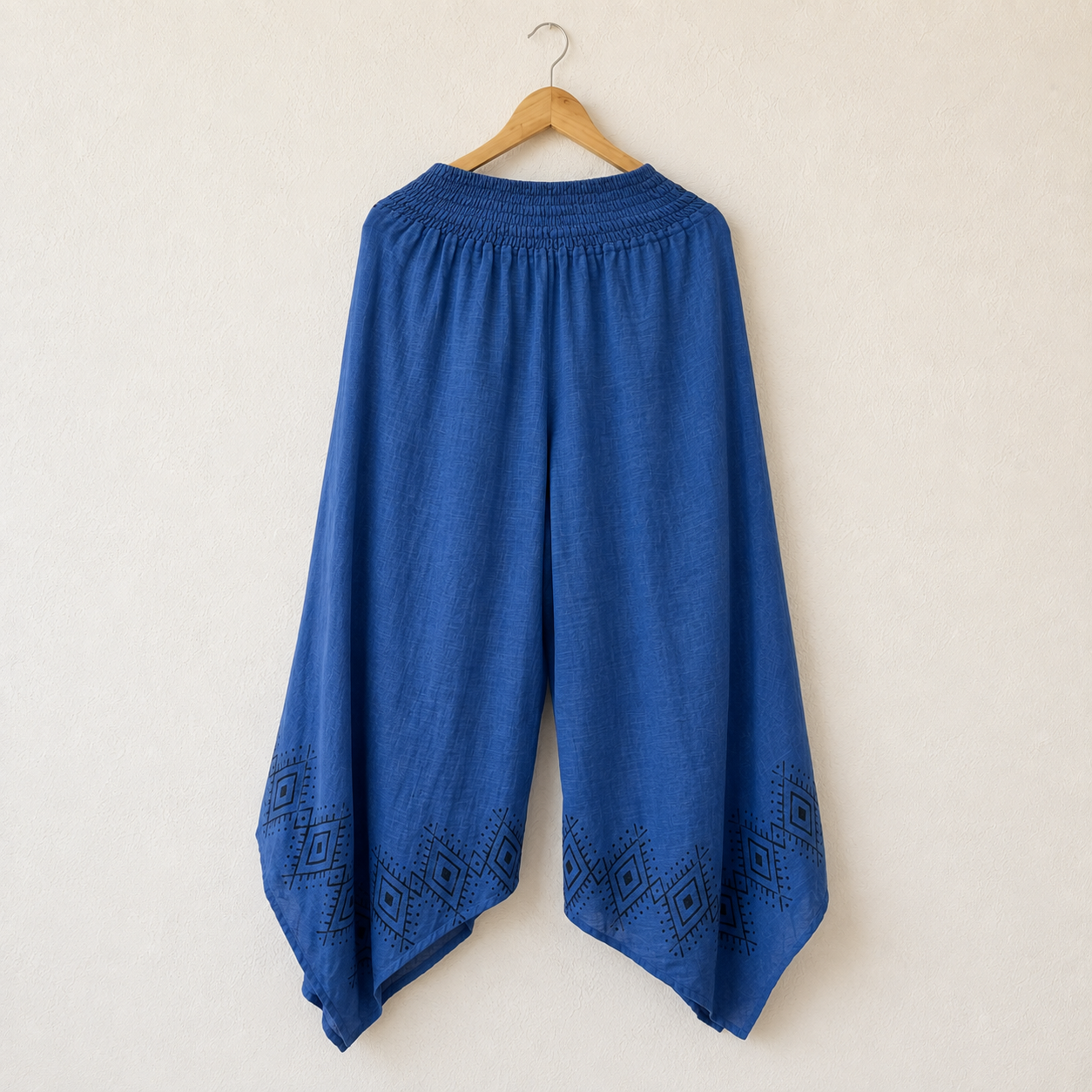 Radha Cotton Pants - Ink Blue