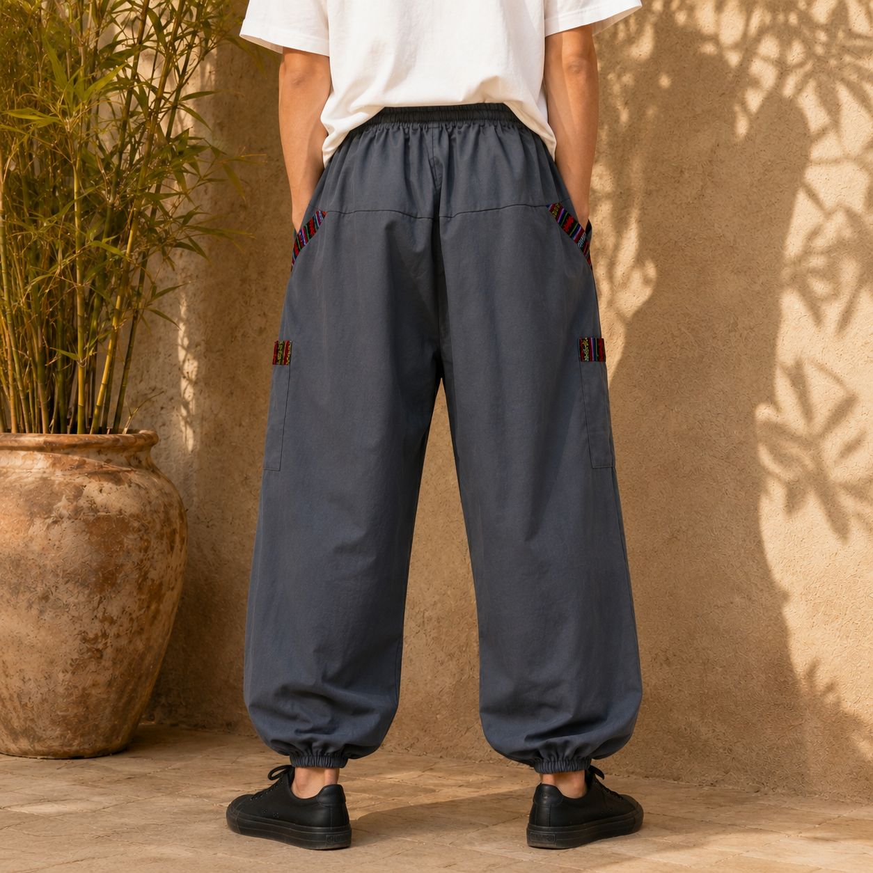Pahadi Chakra Pants - Grey