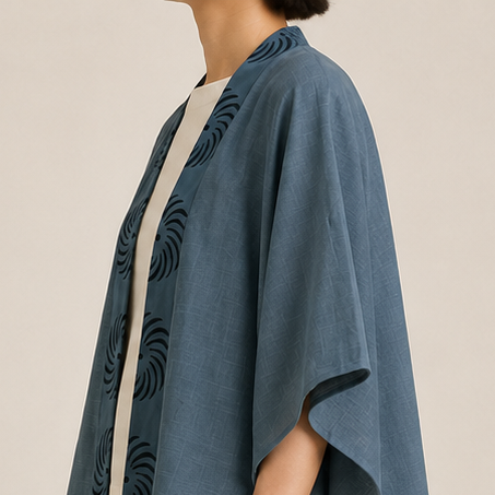 Arika Cotton Shrug- Teal Blue