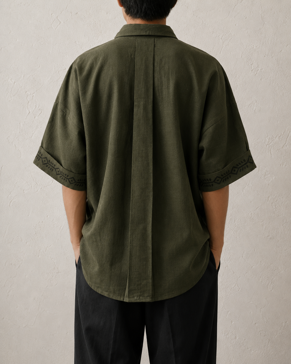 Rahgir Cotton Unisex Shirt 2.0 - Forest Green