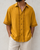 Rahgir Cotton Oversize Shirt 2.0 - Mustard