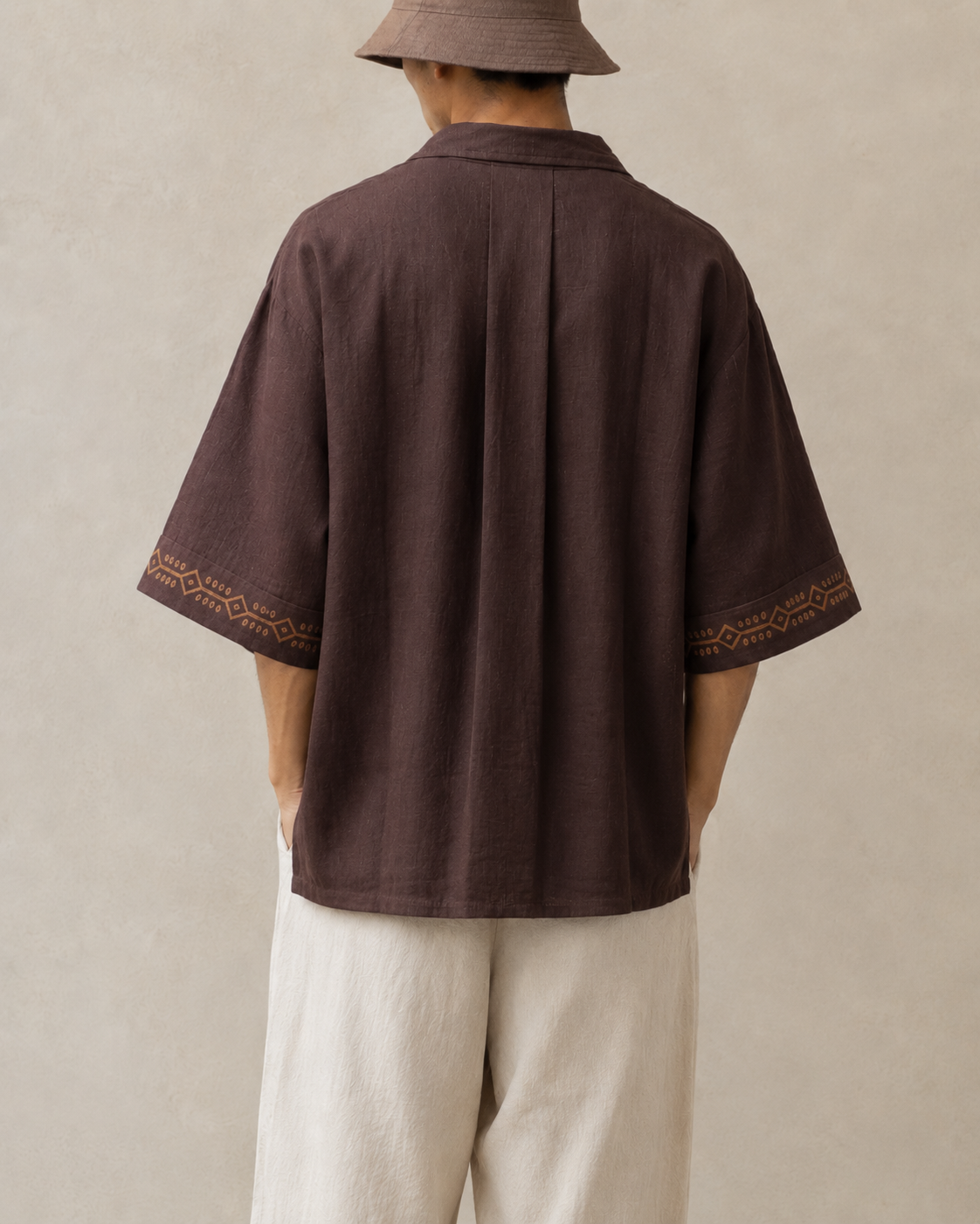 Rahgir Cotton Oversize Shirt 2.0 - Brown