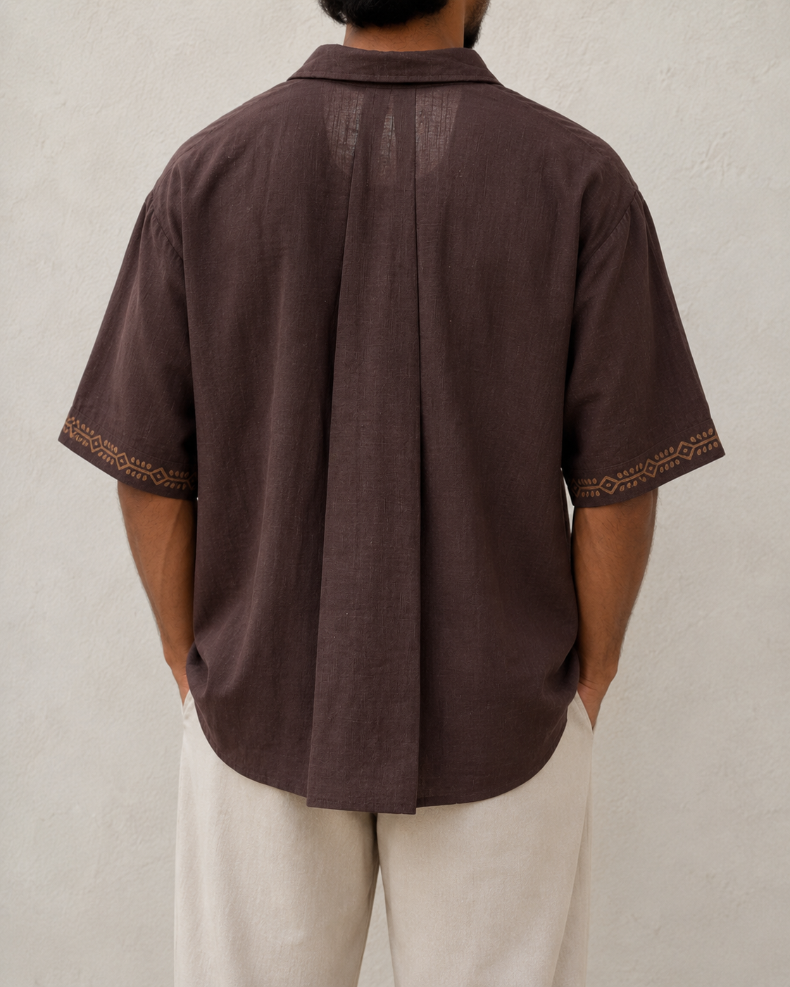 Rahgir Cotton Oversize Shirt 2.0 - Brown