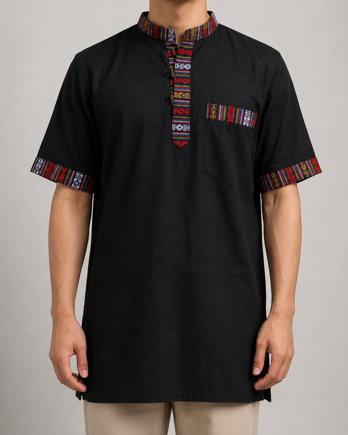 Bhutani Kurta - Black