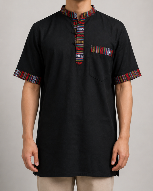 Bhutani Kurta - Black
