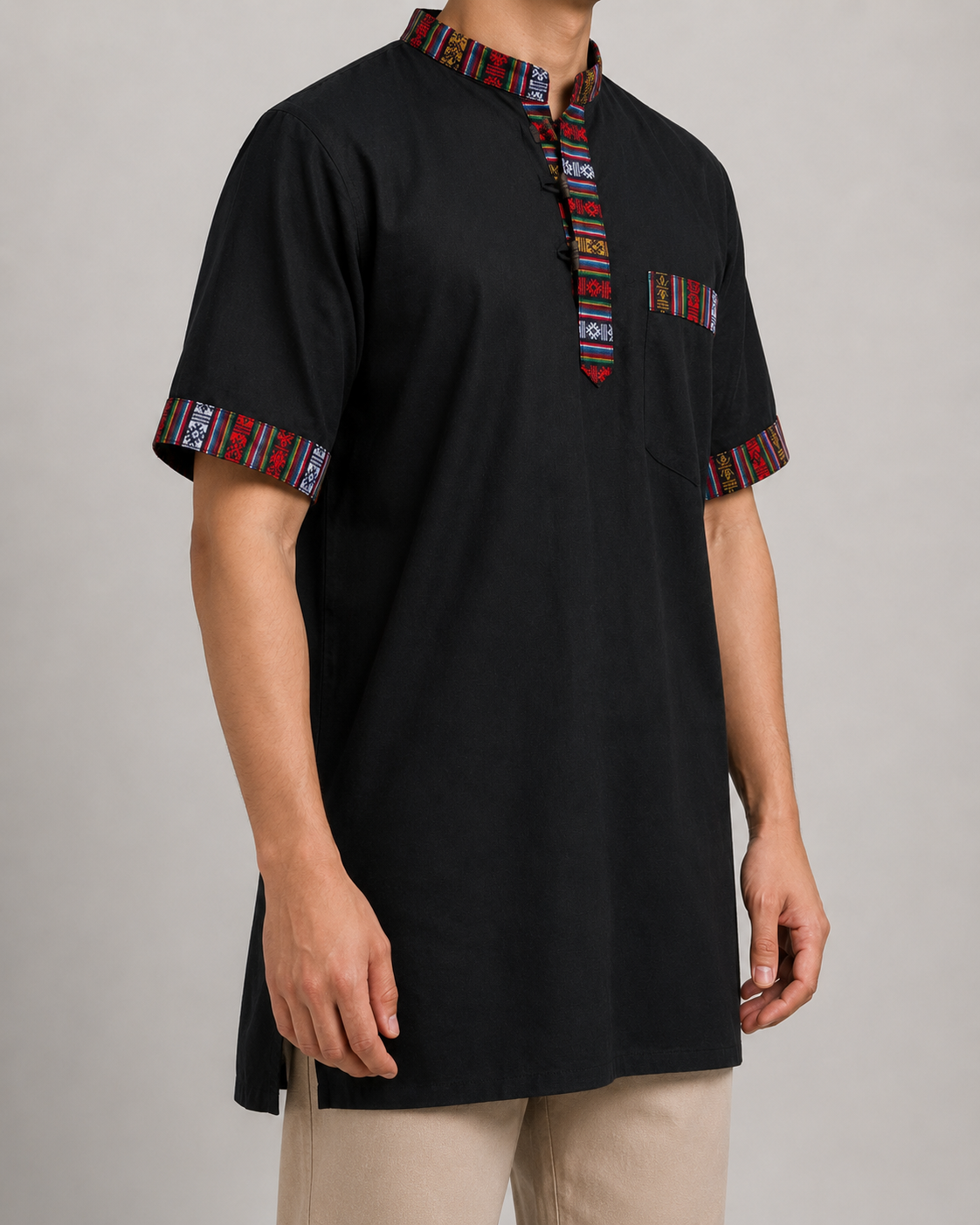 Bhutani Kurta - Black