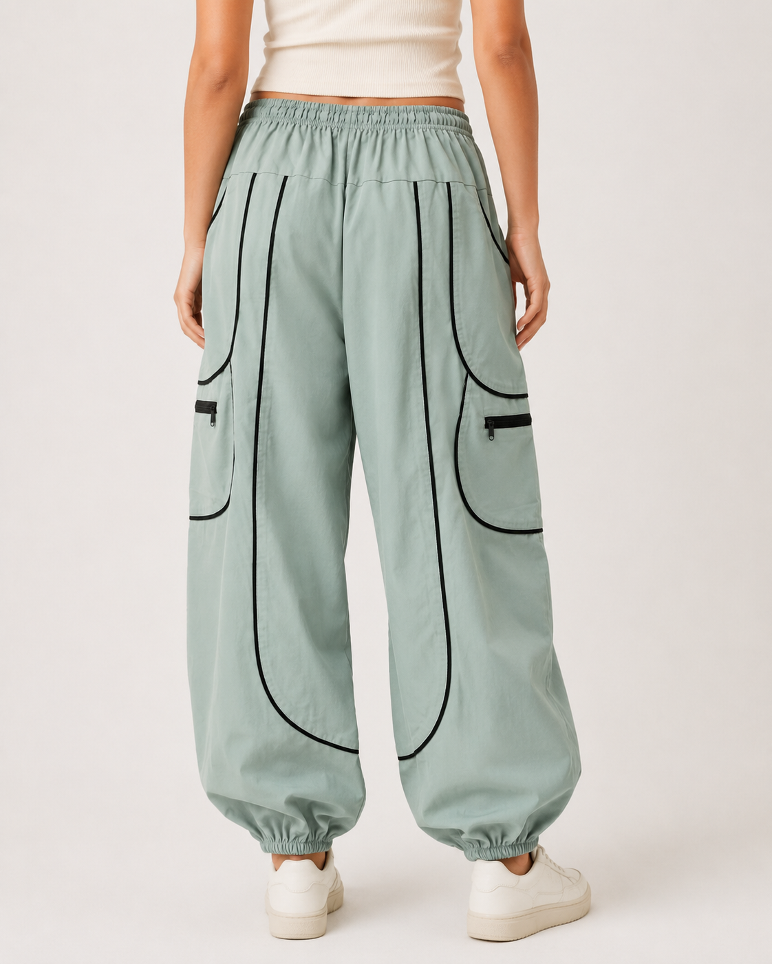 Jibhi Pants - Sage Green