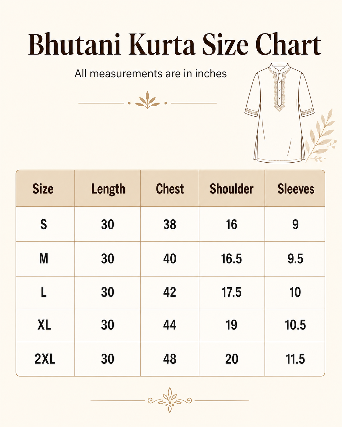 Bhutani Kurta - Cream