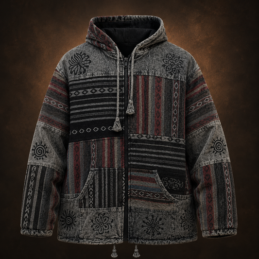 Pahadi Thread Jacket- Night