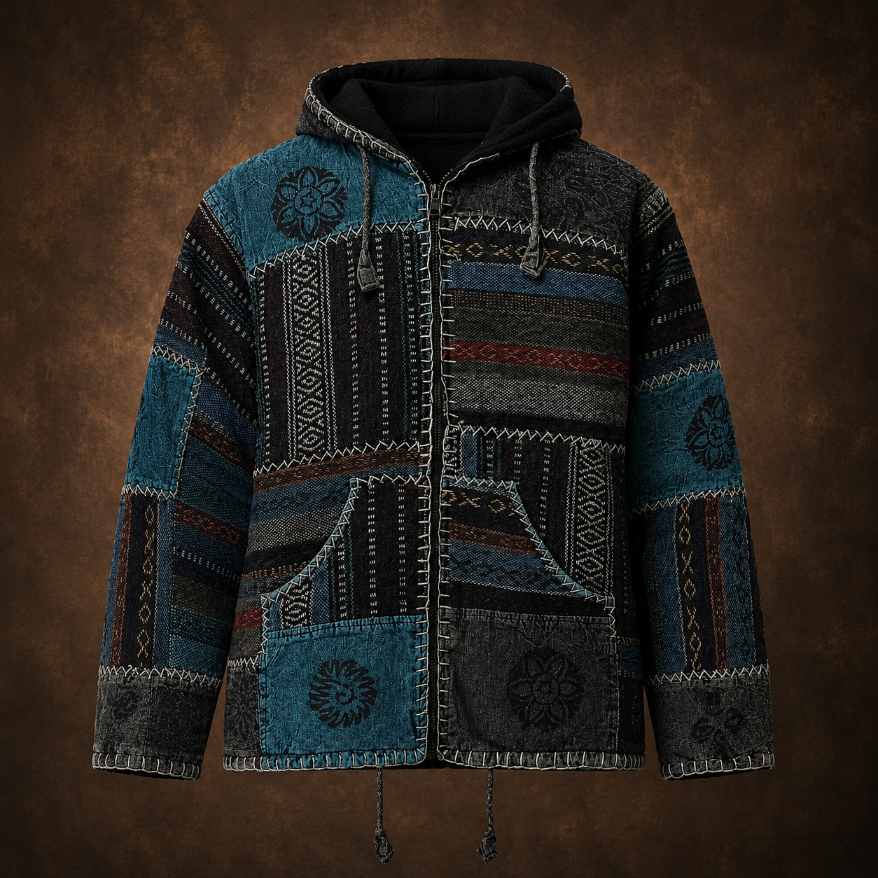 Himalayan Threads Jacket - Blues