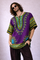 Dashiki Shirt - purple