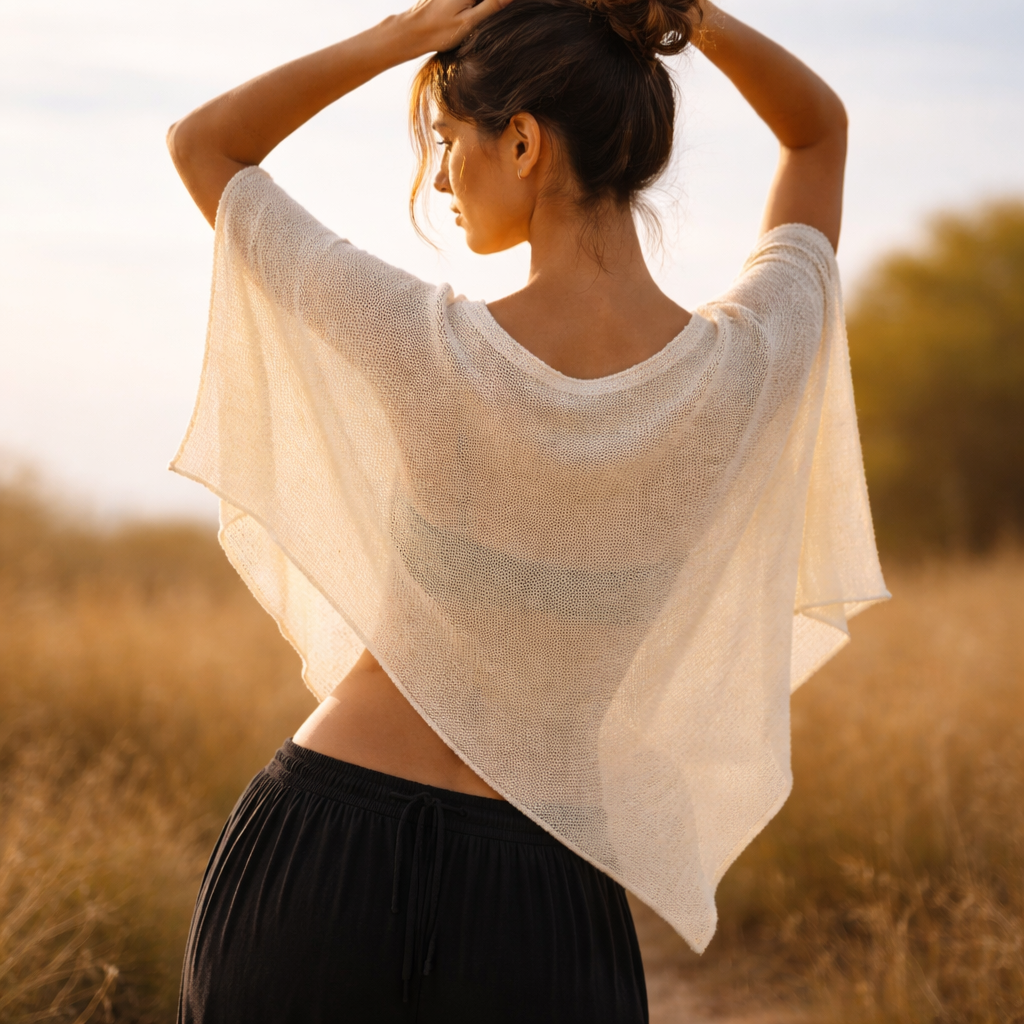 Shayra Cotton Top - Old White