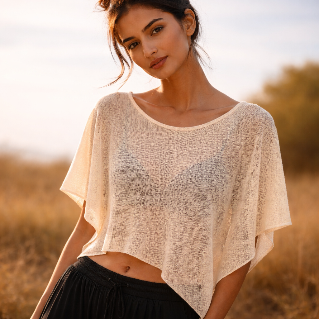 Shayra Cotton Top - Old White