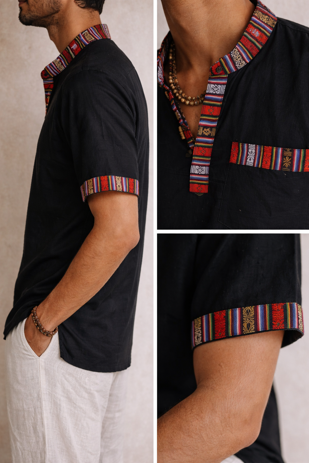 Bhutani Kurta - Black