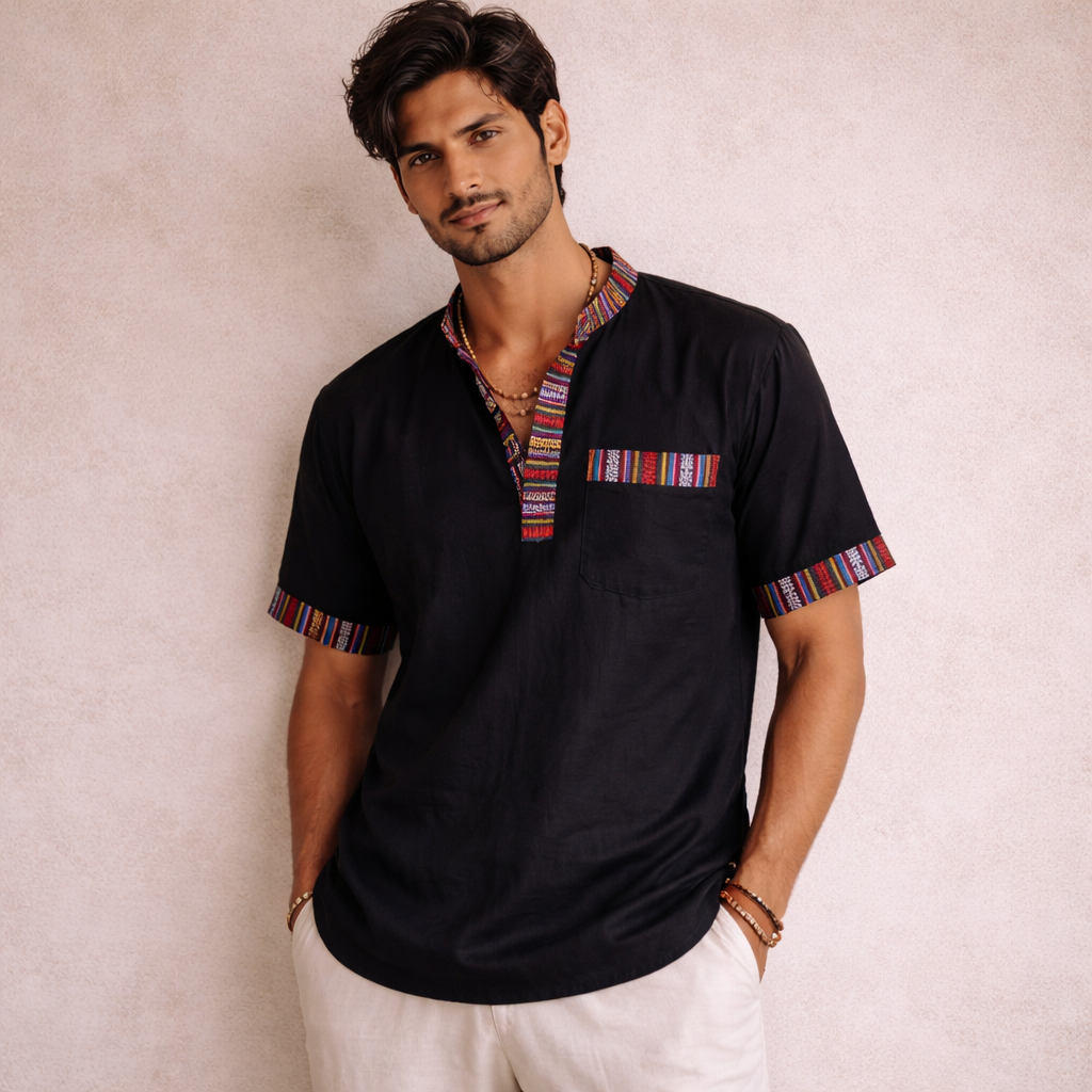Bhutani Kurta - Black