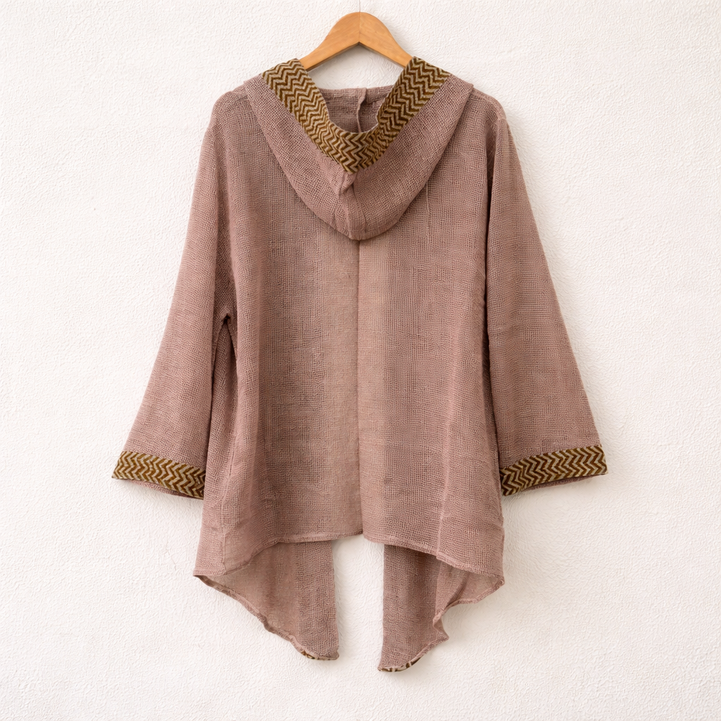 Kabira Cotton Shrug - Light Sand