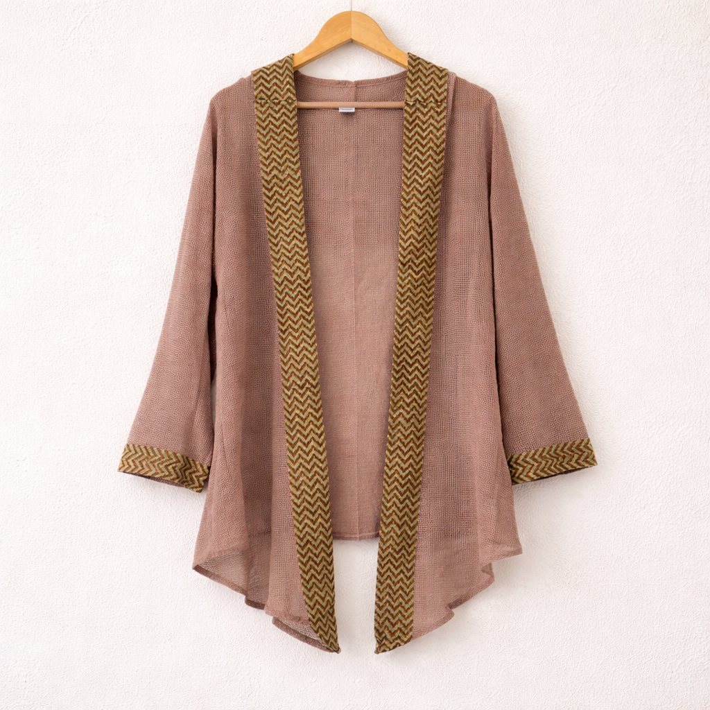 Kabira Cotton Shrug - Light Sand