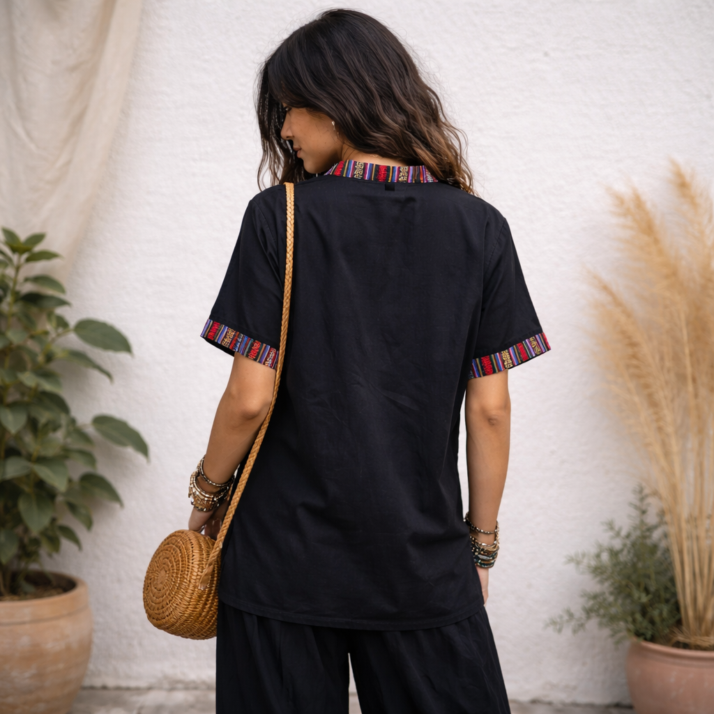 Bhutani Kurta - Black