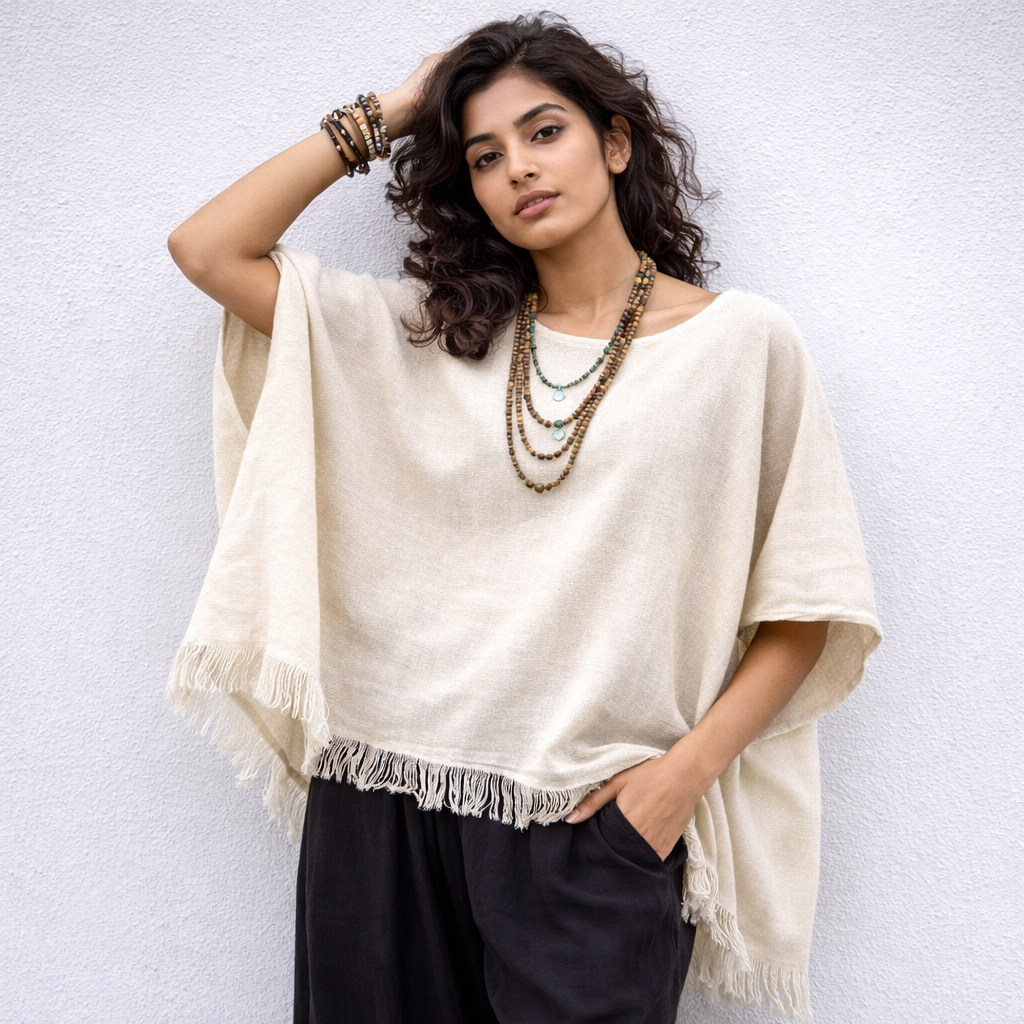 Fakira Cotton Top- Warm White