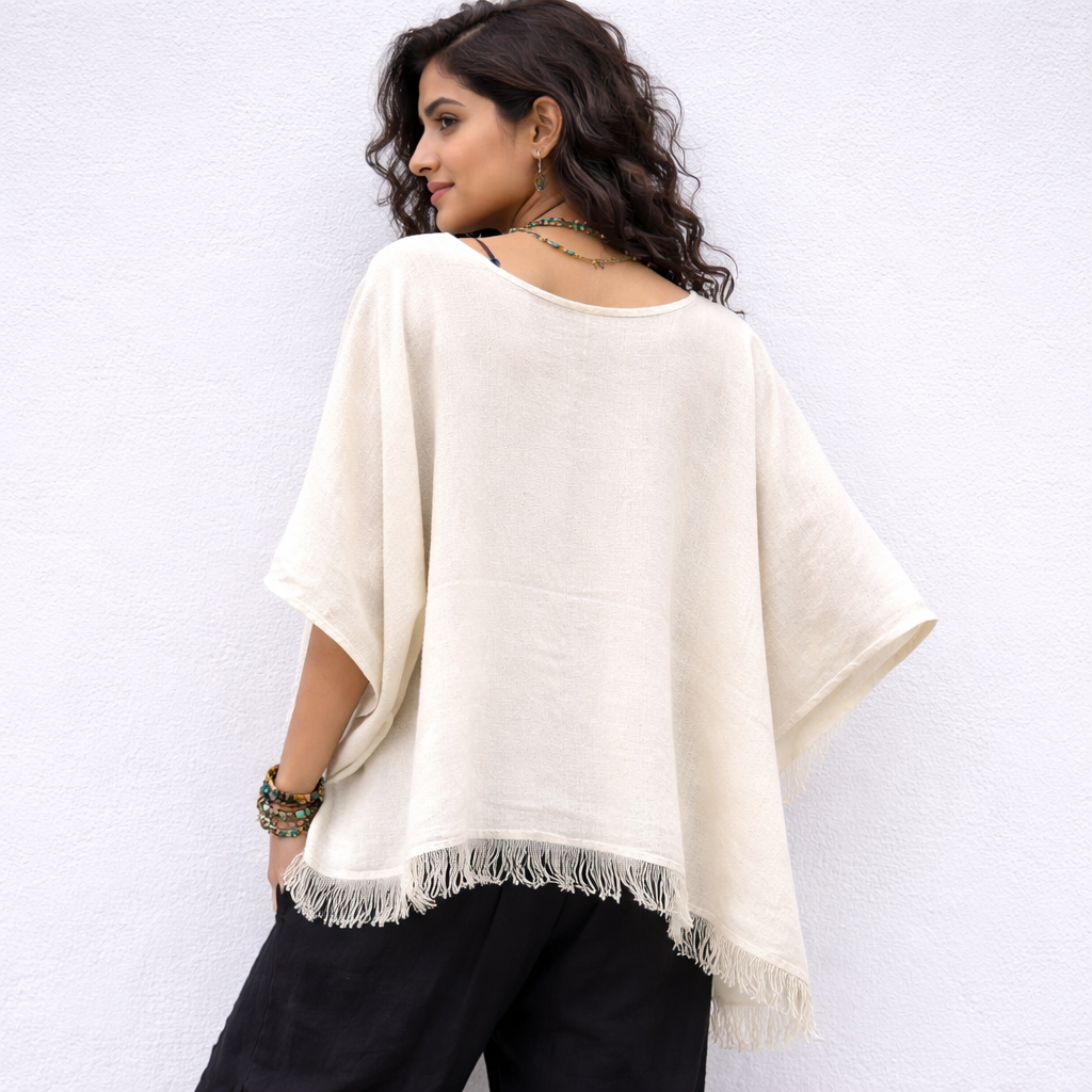 Fakira Cotton Top- Warm White