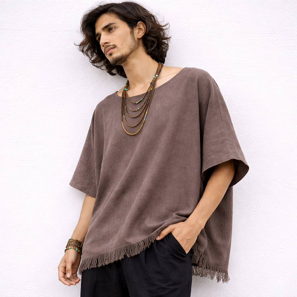 Fakira Cotton Top- Beige