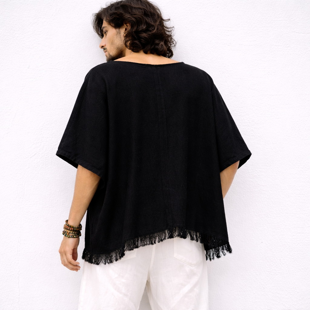 Fakira Cotton Top- MidNight Black